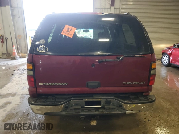 2004 Chevrolet Suburban LS with VIN 1GNFK16ZX4J242897, listed as a Copart auction lot 50256275 with 259,119 mi miles and Non Repairable. Bid and sale history available at carsss.com. Image 6.