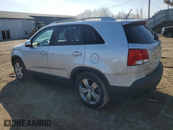 2013 Kia Sorento EX with VIN 5XYKU4A68DG347146, listed as a Copart auction lot 48263405 with 129,198 mi miles and Clean Title. Bid and sale history available at DreamBid. Image 2.