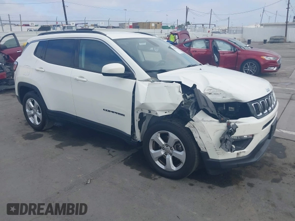 2019 Jeep Compass Altitude z VIN 3C4NJCBB6KT809494, wystawiony jako IAAI lot #42398252 z przebiegiem 62 813 mil mil oraz . Historia ofert i sprzedaży dostępna na DreamBid. Obrazek 1.