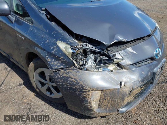 2012 Toyota Prius One with VIN JTDKN3DU3C1541390, listed as a IAAI auction lot 41492260 with 134,530 mi miles. Bid and sale history available at carsss.com. Image 6.