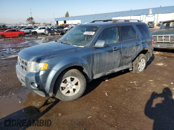 2012 Ford Escape Limited with VIN 1FMCU0E75CKB29640, listed as a Copart auction lot 44436625 with 172,271 mi miles and Clean Title. Bid and sale history available at DreamBid. Image 1.