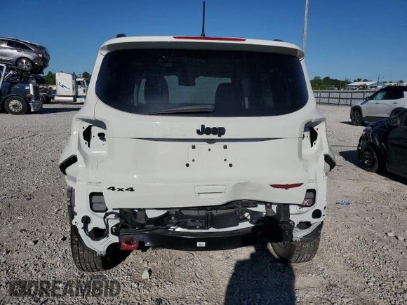 2023 Jeep Renegade Trailhawk z VIN ZACNJDC12PPP65419, wystawiony jako Copart lot #57456055 z przebiegiem 28 599 mil mil oraz Szkoda całkowita • Salvage title. Historia ofert i sprzedaży dostępna na DreamBid. Obrazek 6.