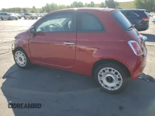 2012 FIAT 500 Pop with VIN 3C3CFFAR1CT365732, listed as a Copart auction lot 62780245 with 79,487 mi miles and Salvage title. Bid and sale history available at DreamBid. Image 2.