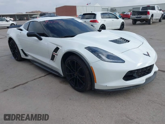 2018 Chevrolet Corvette Grand Sport 2LT with VIN 1G1YY2D73J5106468, listed as a IAAI auction lot 41790853 with 10,646 mi miles. Bid and sale history available at carsss.com. Image 1.