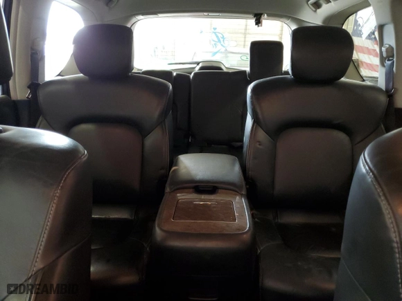 2016 Infiniti QX80 with VIN JN8AZ2NEXG9120652, listed as a Copart auction lot 52753415 with 212,143 mi miles and Clean Title. Bid and sale history available at carsss.com. Image 10.