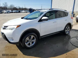 2015 Toyota RAV4 XLE with VIN 2T3RFREV6FW287377, listed as a Copart auction lot 48483805 with 146,533 mi miles and Salvage Title. Bid and sale history available at carsss.com. Image 1.