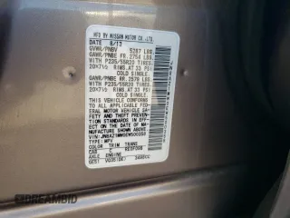 2014 Nissan Murano LE with VIN JN8AZ1MW0EW500358, listed as a Copart auction lot 72076604 with 163,633 mi miles and Salvage Title. Bid and sale history available at carsss.com. Image 13.