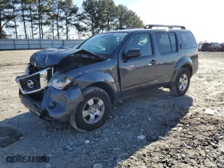 2011 Nissan Pathfinder SV with VIN 5N1AR1NN8BC605983, listed as a Copart auction lot 42862365 with 126,131 mi miles and Salvage Title. Bid and sale history available at carsss.com. Image 1.
