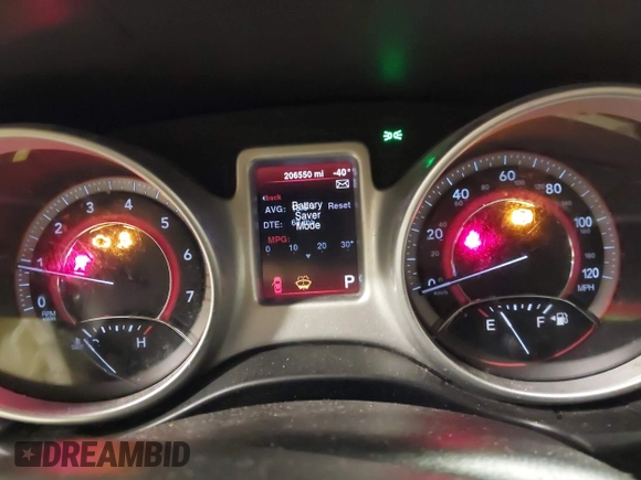 2013 Dodge Journey SXT with VIN 3C4PDDBGXDT571489, listed as a IAAI auction lot 42015939 with 206,550 mi miles and . Bid and sale history available at DreamBid. Image 7.