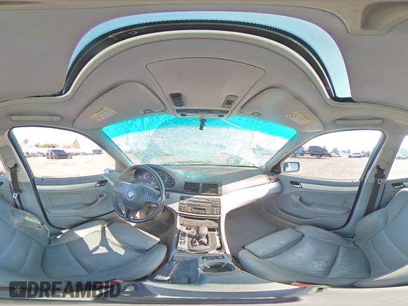 2003 BMW 3 Series 330xi with VIN WBAEW53493PG23208, listed as a Copart auction lot 84649384 with 155,316 mi miles and Salvage Title. Bid and sale history available at carsss.com. Image 13.