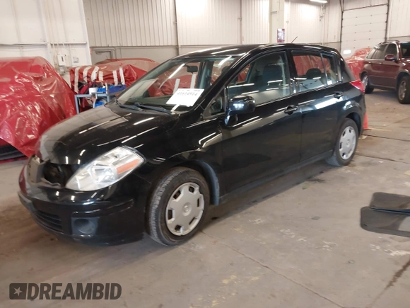 2009 Nissan Versa 1.8 S with VIN 3N1BC13E39L415491, listed as a IAAI auction lot 41614914 with 104,795 mi miles. Bid and sale history available at carsss.com. Image 17.
