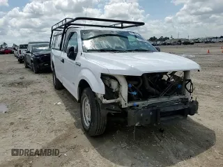 2016 Ford F-150 XL with VIN 1FTNF1CG0GKD81110, listed as a Copart auction lot 57208315 with 211,574 mi miles and Salvage title. Bid and sale history available at DreamBid. Image 13.