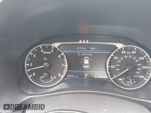 2019 Nissan Altima S with VIN 1N4BL4BV0KC254007, listed as a IAAI auction lot 41863675 with 58,828 mi miles and . Bid and sale history available at DreamBid. Image 7.