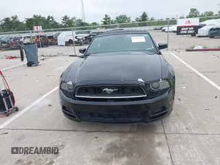 2013 Ford Mustang V6 with VIN 1ZVBP8EM9D5239373, listed as a IAAI auction lot 42373631 with 110,821 mi miles and . Bid and sale history available at DreamBid. Image 12.