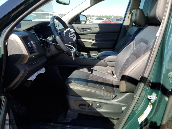 2022 Nissan Pathfinder Platinum with VIN 5N1DR3DH8NC269387, listed as a Copart auction lot 43648835 with 32,292 mi miles and Salvage title. Bid and sale history available at DreamBid. Image 7.