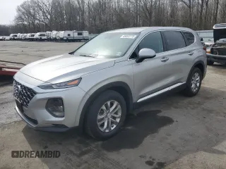 2020 Hyundai Santa Fe SE with VIN 5NMS2CAD2LH300990, listed as a Copart auction lot 48953775 with 21,229 mi miles and Salvage title. Bid and sale history available at DreamBid. Image 1.