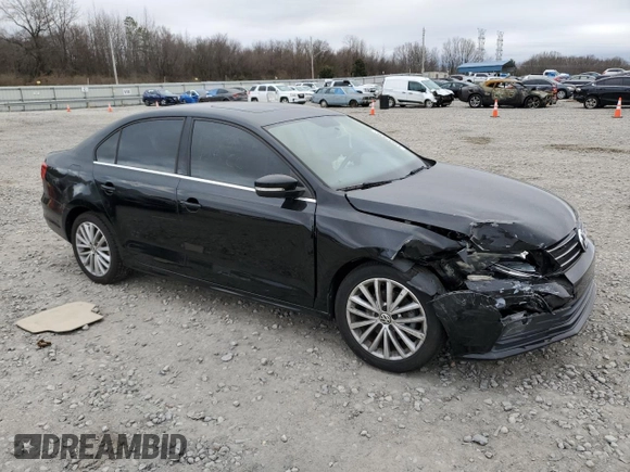2015 Volkswagen Jetta Sedan 1.8T SE with VIN 3VWD07AJ3FM310549, listed as a Copart auction lot 44537835 with 138,161 mi miles and Salvage Title. Bid and sale history available at carsss.com. Image 4.