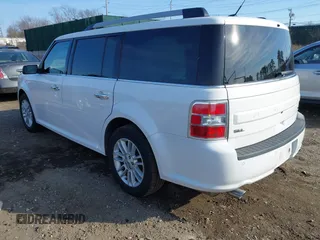 2019 Ford Flex SEL z VIN 2FMGK5C88KBA10375, wystawiony jako IAAI lot #41635244 z przebiegiem 134 121 mil mil oraz . Historia ofert i sprzedaży dostępna na DreamBid. Obrazek 3.