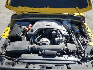2021 Jeep Wrangler Sport with VIN 1C4GJXAG1MW631732, listed as a Copart auction lot 76422494 with 14,062 mi miles and Salvage Title. Bid and sale history available at DreamBid. Image 11.