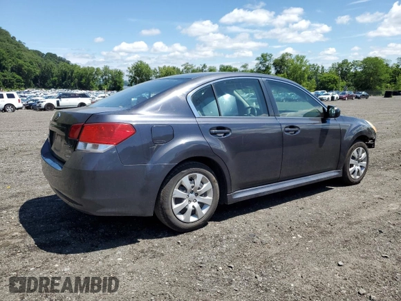 2010 Subaru Legacy Premium with VIN 4S3BMBB66A3233794, listed as a Copart auction lot 63785545 with 201,029 mi miles and Salvage title. Bid and sale history available at DreamBid. Image 3.