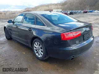 2012 Audi A6 2.0T Premium with VIN WAUCFAFC4CN076070, listed as a IAAI auction lot 41706368 with 64,479 mi miles. Bid and sale history available at carsss.com. Image 3.