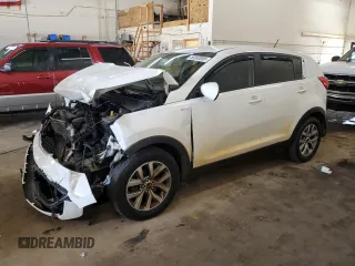 2016 Kia Sportage LX with VIN KNDPBCAC3G7814194, listed as a Copart auction lot 50263005 with 136,570 mi miles and Salvage Title. Bid and sale history available at carsss.com. Image 1.
