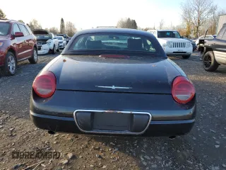 2002 Ford Thunderbird Hardtop Premium with VIN 1FAHP60A42Y127743, listed as a Copart auction lot 84723244 with Not Provided miles and Salvage Title. Bid and sale history available at DreamBid. Image 6.