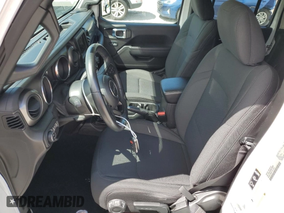 2022 Jeep Gladiator Texas Trail with VIN 1C6HJTAG6NL100369, listed as a Copart auction lot 49114495 with 37,626 mi miles and Salvage title. Bid and sale history available at DreamBid. Image 7.