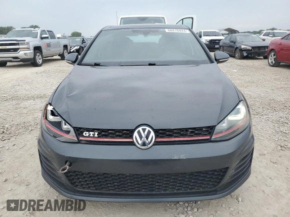 2015 Volkswagen Golf GTI Autobahn with VIN 3VW4T7AUXFM032587, listed as a Copart auction lot 68470424 with 174,975 mi miles and Salvage Title. Bid and sale history available at carsss.com. Image 5.