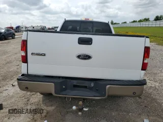 2005 Ford F-150 XLT with VIN 1FTPX12585NA85964, listed as a Copart auction lot 54928615 with 233,380 mi miles and Salvage title. Bid and sale history available at DreamBid. Image 6.
