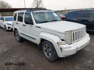 2008 Jeep Liberty Sport with VIN 1J8GP28K48W113298, listed as a IAAI auction lot 41842266 with 155,596 mi miles. Bid and sale history available at carsss.com. Image 1.