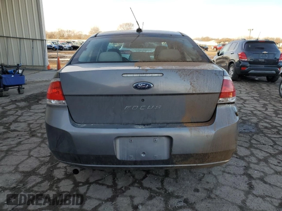 2009 Ford Focus S with VIN 1FAHP34N79W212190, listed as a Copart auction lot 44628945 with 129,568 mi miles and Salvage Title. Bid and sale history available at carsss.com. Image 6.