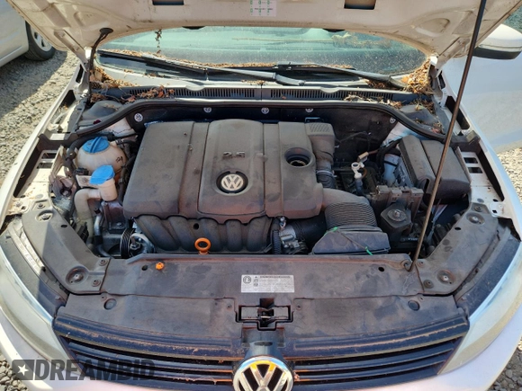 2011 Volkswagen Jetta SE with VIN 3VWDZ7AJ8BM320218, listed as a Copart auction lot 58357675 with 154,096 mi miles and Salvage title. Bid and sale history available at DreamBid. Image 11.