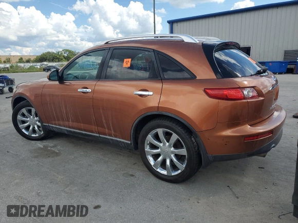 2004 Infiniti FX35 with VIN JNRAS08U24X106856, listed as a Copart auction lot 74199464 with 182,030 mi miles and Non Repairable. Bid and sale history available at carsss.com. Image 2.