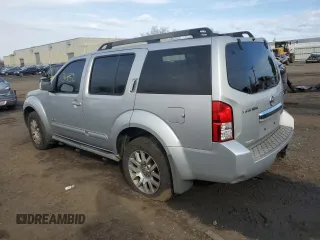 2008 Nissan Pathfinder LE with VIN 5N1BR18B38C623693, listed as a Copart auction lot 50231075 with 0 mi miles and Clean Title. Bid and sale history available at carsss.com. Image 2.