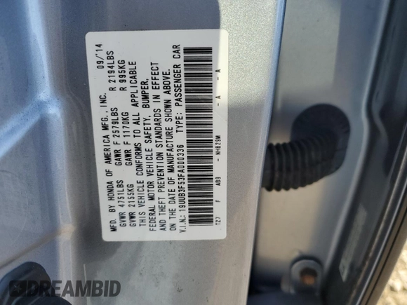 2015 Acura TLX V6 Tech with VIN 19UUB3F53FA000336, listed as a Copart auction lot 83117484 with 152,624 mi miles and Salvage Title. Bid and sale history available at carsss.com. Image 14.