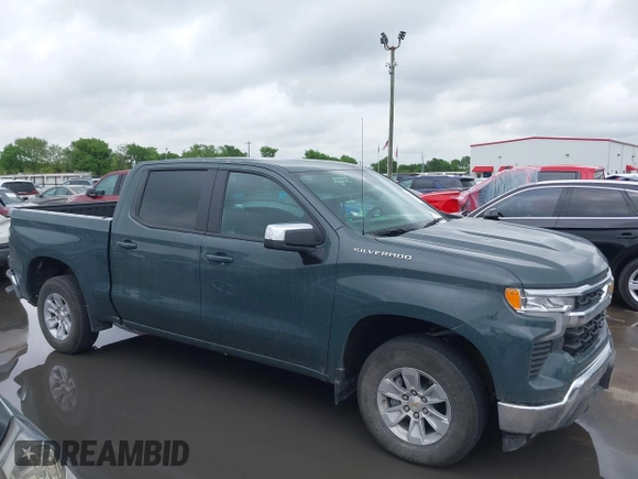 2025 Chevrolet Silverado 1500 LT with VIN 3GCPACED0SG202408, listed as a IAAI auction lot 41910217 with 5,070 mi miles and . Bid and sale history available at DreamBid. Image 14.