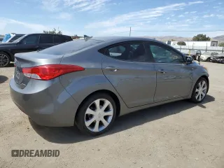 2013 Hyundai Elantra GLS with VIN 5NPDH4AE7DH283954, listed as a Copart auction lot 63371705 with 115,992 mi miles and Salvage title. Bid and sale history available at DreamBid. Image 3.