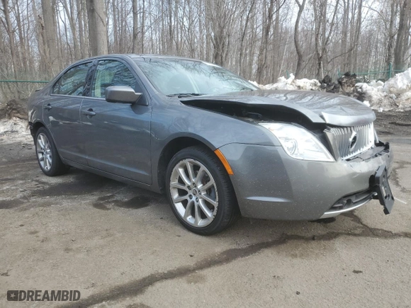 2010 Mercury Milan Premier with VIN 3MEHM0CG1AR636166, listed as a Copart auction lot 45976745 with 67,789 mi miles and Salvage Title. Bid and sale history available at carsss.com. Image 4.