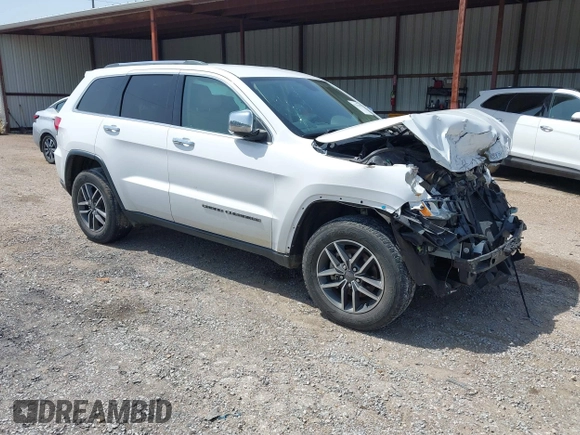 2019 Jeep Grand Cherokee Limited with VIN 1C4RJEBG8KC572978, listed as a IAAI auction lot 42247099 with 128,059 mi miles and . Bid and sale history available at DreamBid. Image 1.