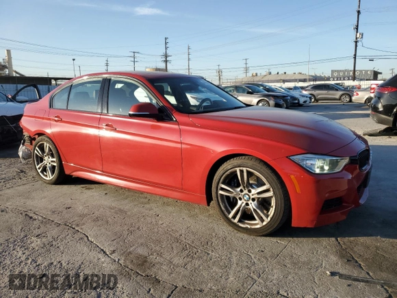 2014 BMW 3 Series 335i with VIN WBA3A9C51EF478886, listed as a Copart auction lot 49903845 with 107,491 mi miles and Salvage Title. Bid and sale history available at carsss.com. Image 4.