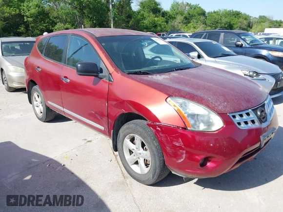 2012 Nissan Rogue S with VIN JN8AS5MT9CW298795, listed as a IAAI auction lot 42015138 with 178,333 mi miles. Bid and sale history available at carsss.com. Image 1.