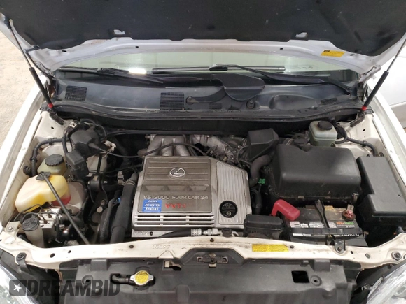 2003 Lexus RX 300 with VIN JTJHF10U030298982, listed as a Copart auction lot 61236885 with 232,276 mi miles and Non repairable. Bid and sale history available at DreamBid. Image 12.