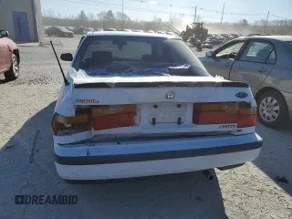 1990 Honda Accord LX with VIN JHMCB7653LC016309, listed as a Copart auction lot 41487615 with 197,362 mi miles and Clean Title. Bid and sale history available at carsss.com. Image 6.