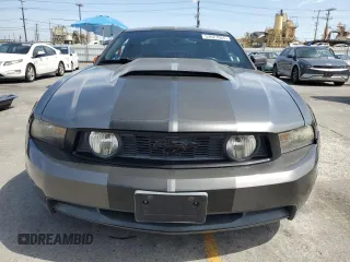 2010 Ford Mustang GT with VIN 1ZVBP8CH6A5152256, listed as a Copart auction lot 57627965 with 91,864 mi miles and Salvage title. Bid and sale history available at DreamBid. Image 5.
