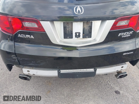 2011 Acura RDX with VIN 5J8TB1H28BA001687, listed as a IAAI auction lot 42468577 with 235,679 mi miles and . Bid and sale history available at DreamBid. Image 6.