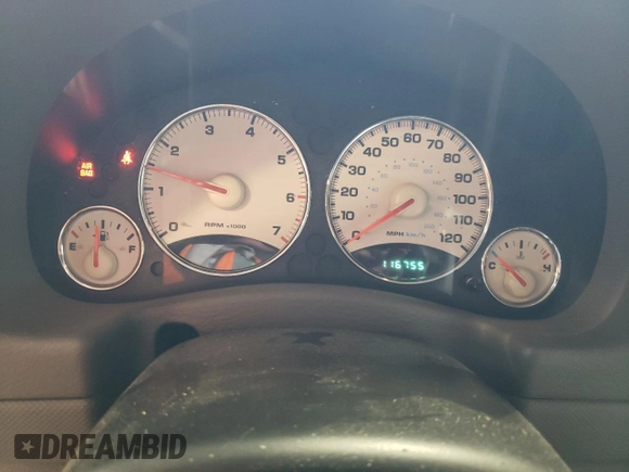 2003 Jeep Liberty Limited with VIN 1J4GL58K93W660980, listed as a Copart auction lot 56187665 with 116,755 mi miles and Salvage title. Bid and sale history available at DreamBid. Image 9.