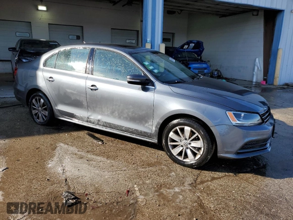 2015 Volkswagen Jetta Sedan 1.8T SE with VIN 3VWD07AJ7FM267463, listed as a Copart auction lot 89084895 with 106,789 mi miles and Salvage Title. Bid and sale history available at carsss.com. Image 4.