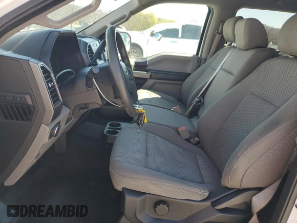 2018 Ford F-150 XL with VIN 1FTEW1CB0JKE47263, listed as a Copart auction lot 51255905 with 209,218 mi miles and Salvage Title. Bid and sale history available at carsss.com. Image 7.