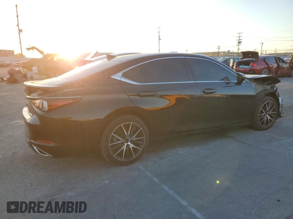 2023 Lexus ES with VIN 58AJZ1B13PU149760, listed as a Copart auction lot 84469574 with 26,183 mi miles and Salvage Title. Bid and sale history available at carsss.com. Image 3.